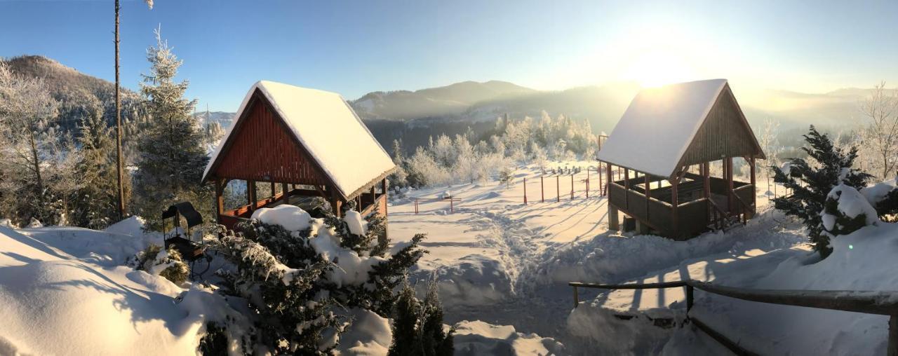 Hotel Карпатський Затишок Slavske Esterno foto